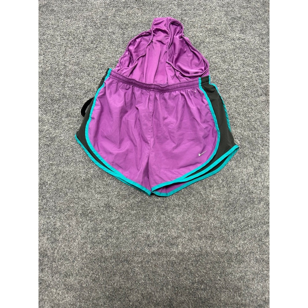 Nike Shorts Womens Size XL Purple Dri-Fit Running Athletic Breathable Stretch